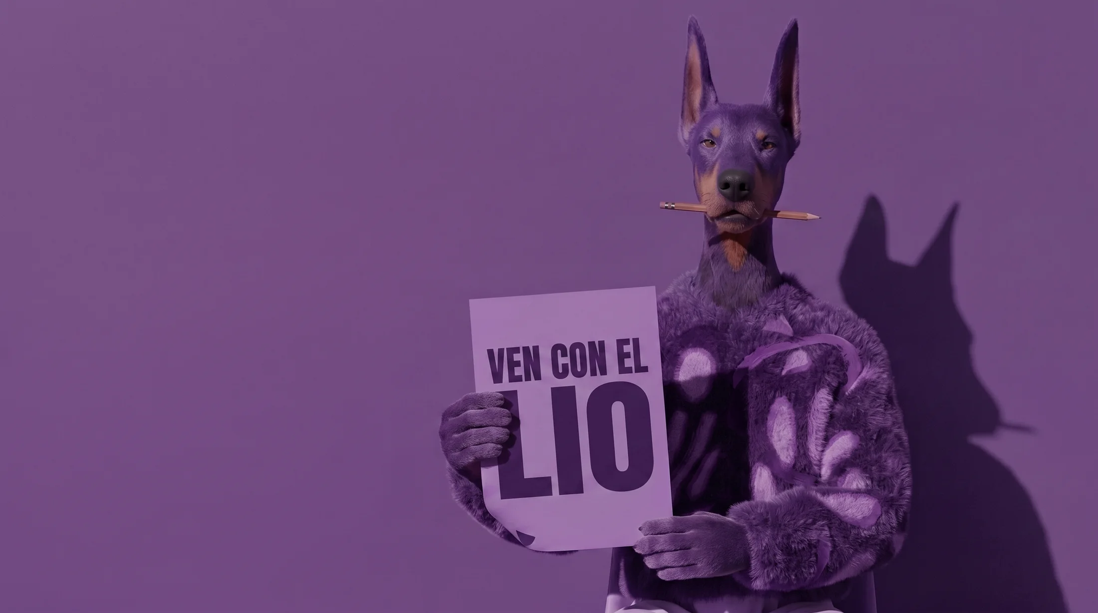 Graf entregando el trabajo terminado