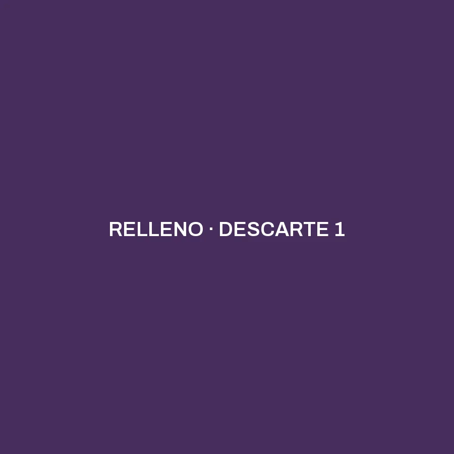 Primer territorio, descartado